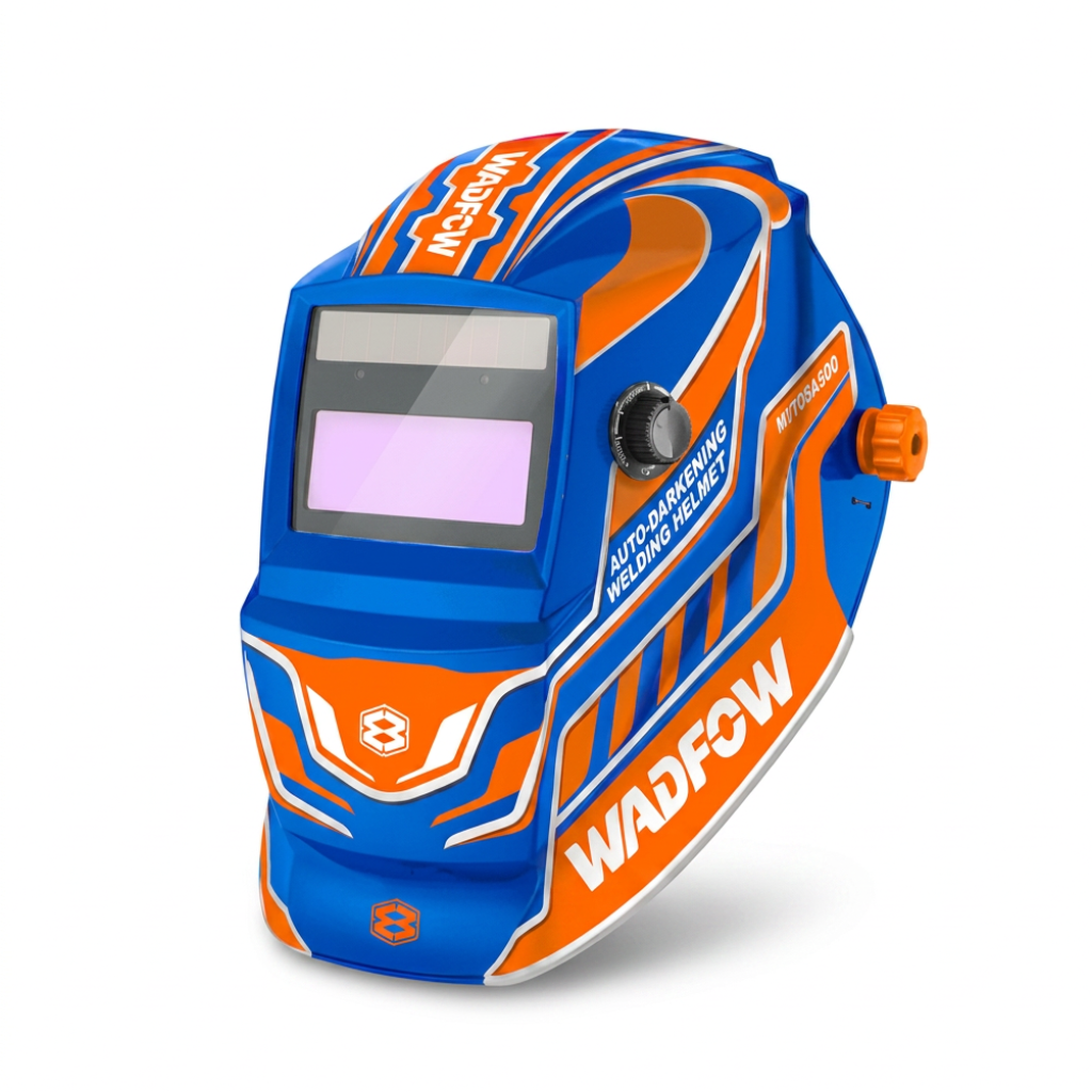 Wadfow Auto-Darkening Welding Helmet 93 x 43mm with Grinding Mode - WWH3502
