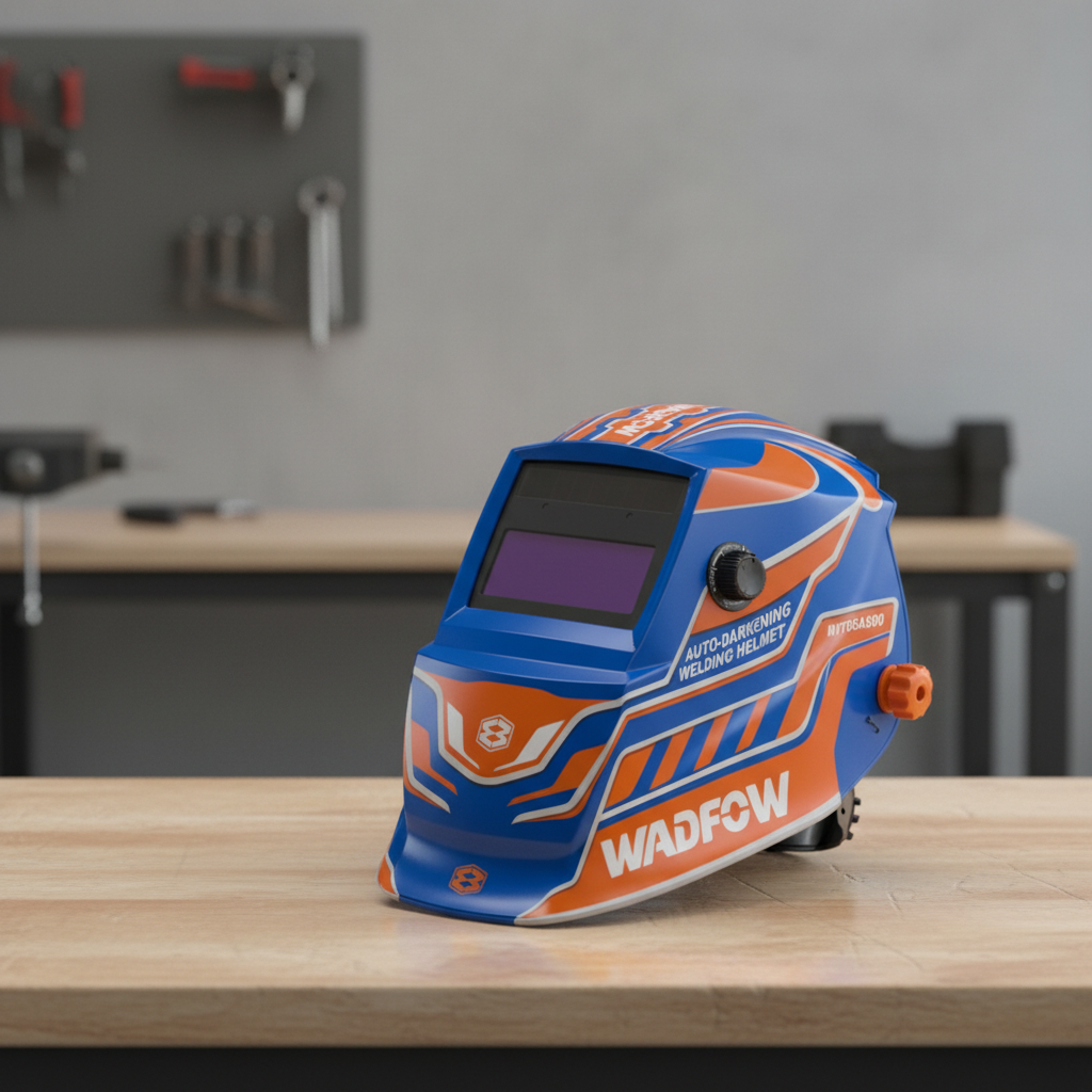 Wadfow Auto-Darkening Welding Helmet 93 x 43mm with Grinding Mode - WWH3502