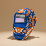 Wadfow Auto-Darkening Welding Helmet 93 x 43mm with Grinding Mode - WWH3502