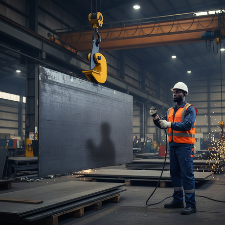 Raptor Horizontal Steel Plate Lifting Clamp | 2T, 3T & 5T