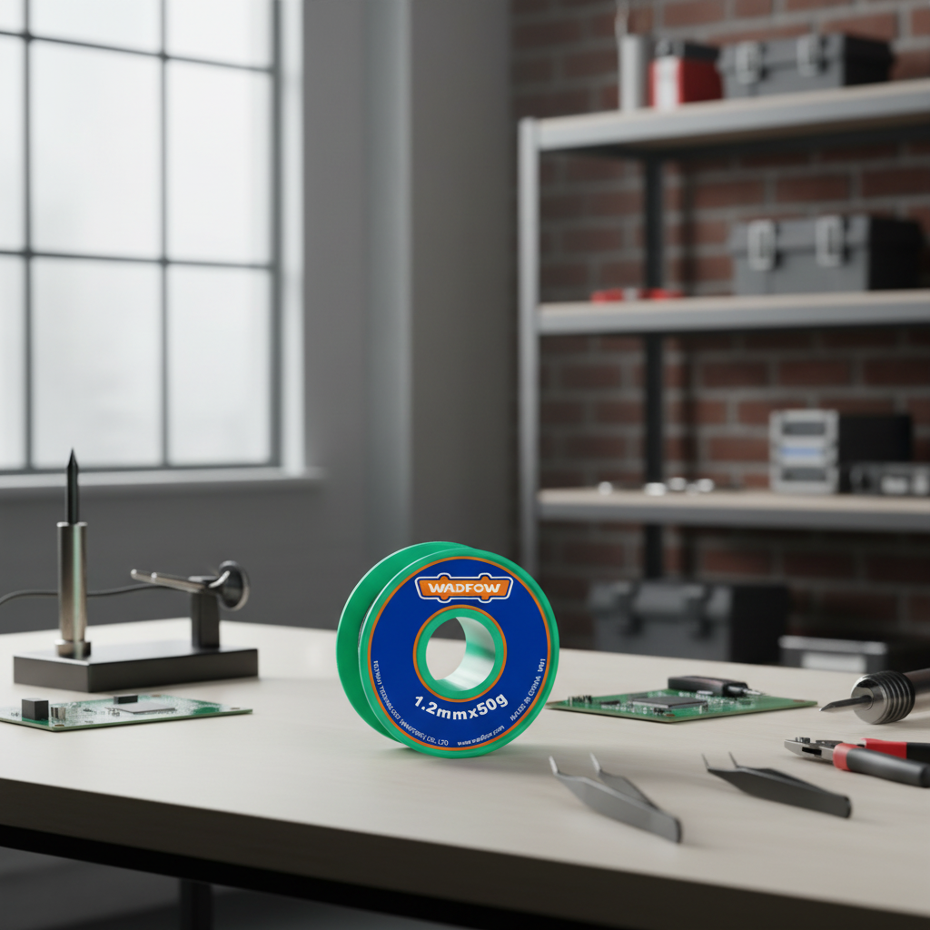 Wadfow 1.2mm Lead-Free Solder Wire 50g - WHXS1312