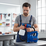 Wadfow 550W HVLP Electric Spray Gun with 800ml Plastic Paint Container - WEG2A26