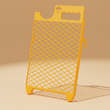 SGS 260 × 300mm Yellow Paint Roller Grid with Anti-Drip Mesh for Buckets and Containers - SGS379