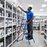 Wadfow 4-Step Steel Platform Ladder 150kg - WLD1A04
