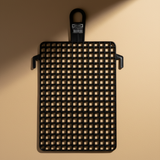 SGS 210 × 290mm Black Paint Roller Grid with Anti-Drip Mesh for Buckets and Containers - SGS381