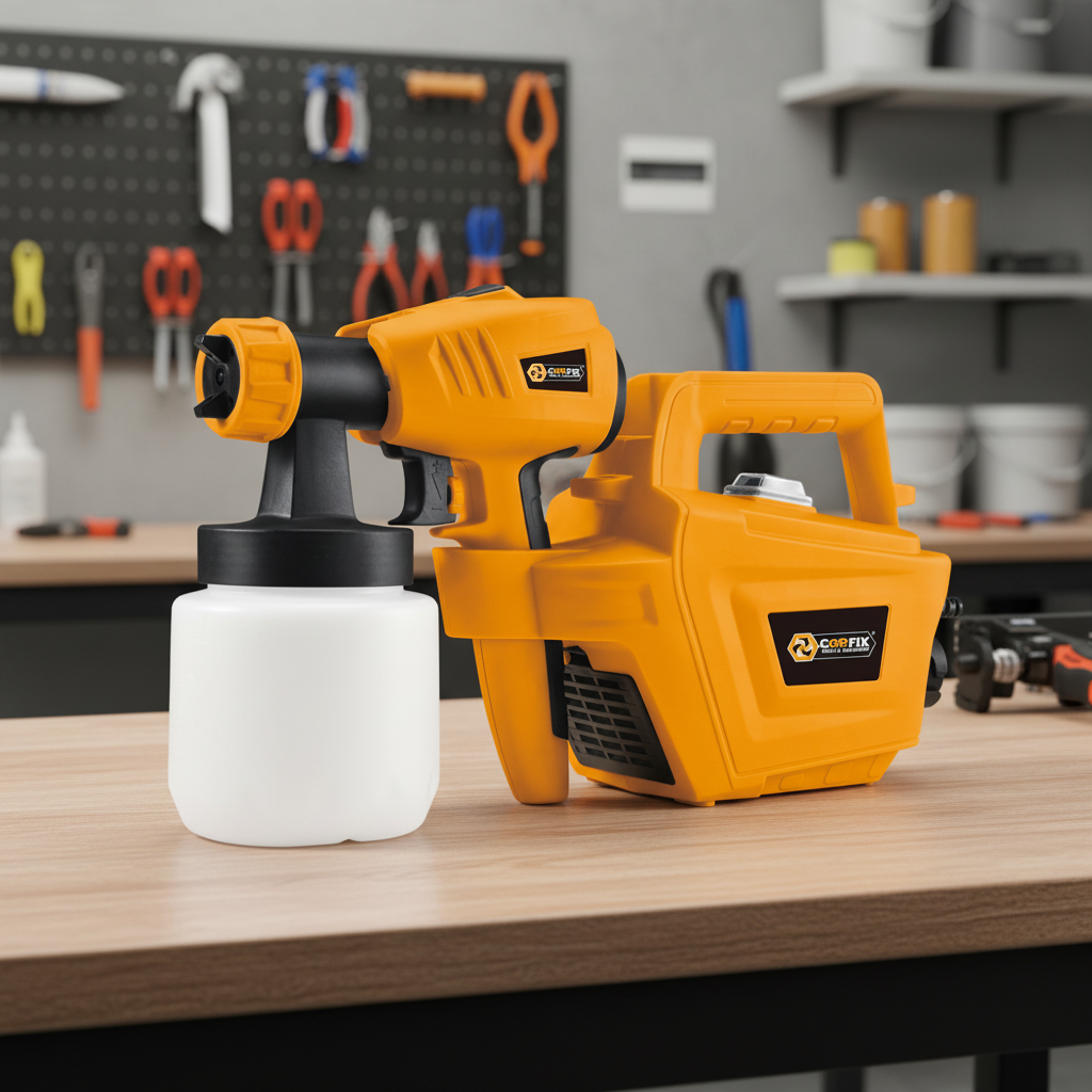 Coofix Electric Spray Gun 800W with 800ml Reservoir - 27329