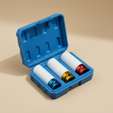 Tera 3-Piece Wheel Nut Impact Socket Set with 1/2" Drive - H132436