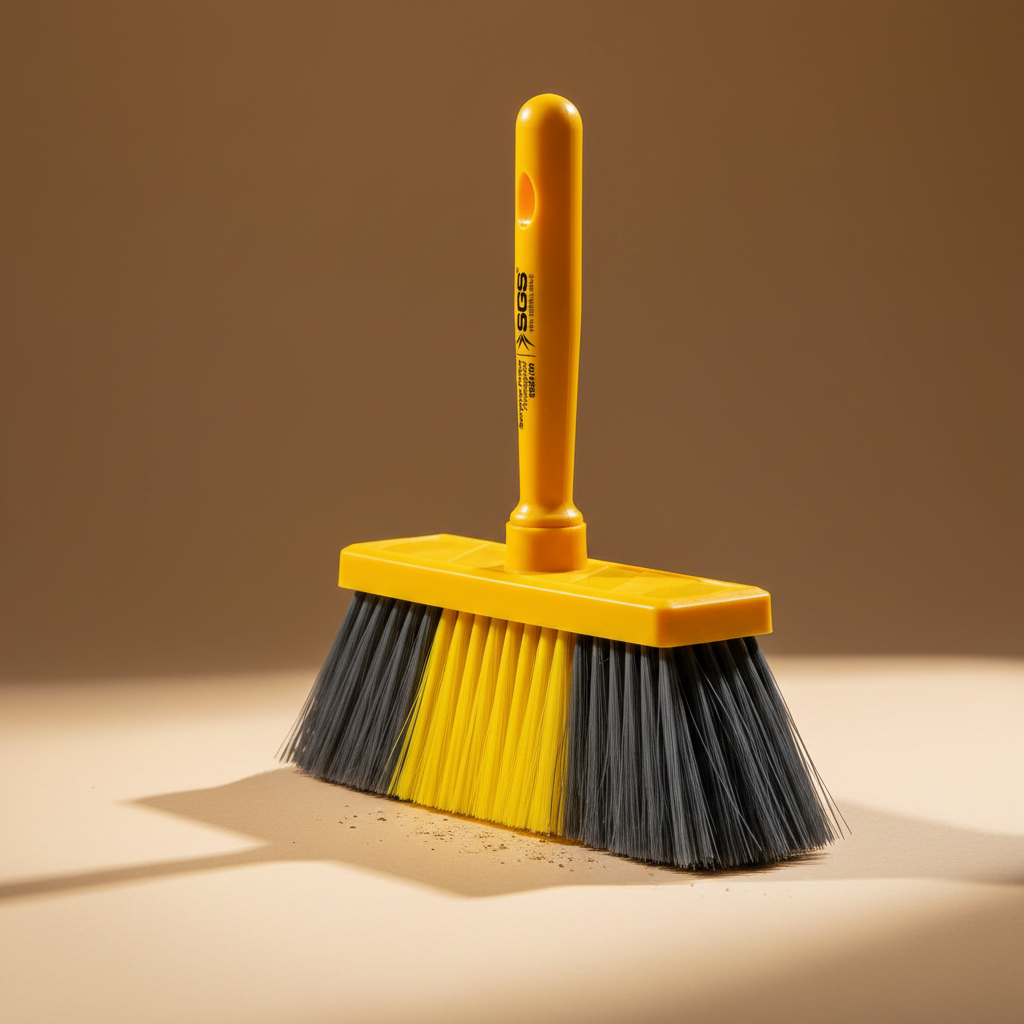 SGS 170 × 60mm Professional Plaster and Sprinkling Brush with Plastic Handle - SGS4160
