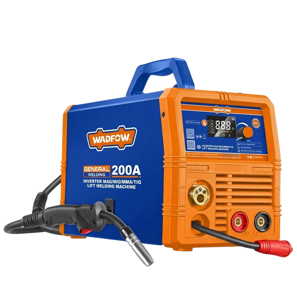 Wadfow 200A Multiprocess MIG/MMA/Lift TIG Welding Machine - WGTM1A20