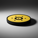 Sait F15 M8 Yellow Sanding Backing Pad 150mm - SAITAC-PAD-150