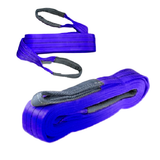 Tera WS Series Heavy-Duty Flat Webbing Lifting Sling with Reinforced Eyes | 3T-12T