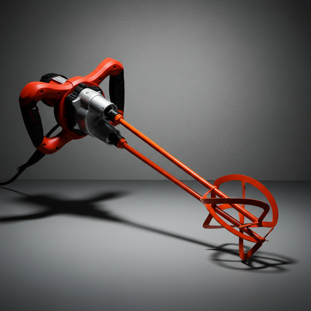 Rubi Rubimix-9 Duplex Electric Paint & Mortar Mixer 1350W - RUBI-25943