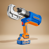 Wadfow 20V Cordless Hydraulic Crimping Tool 120KN with 2 x 4.0Ah Batteries & Charger - WHT2D40