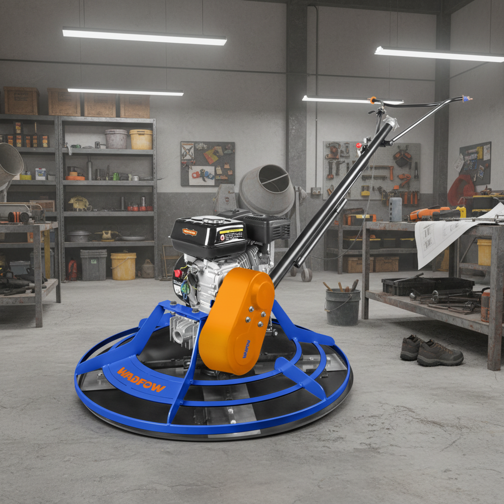 Wadfow 46" Gasoline Power Trowel 9HP 100KG - WQM1A46