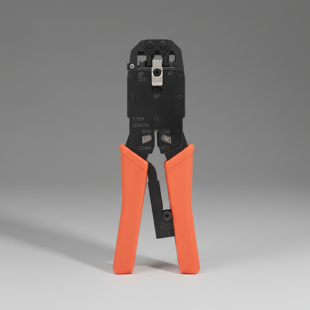 Tera 8" Modular Network Cable Crimping Plier - H22020101