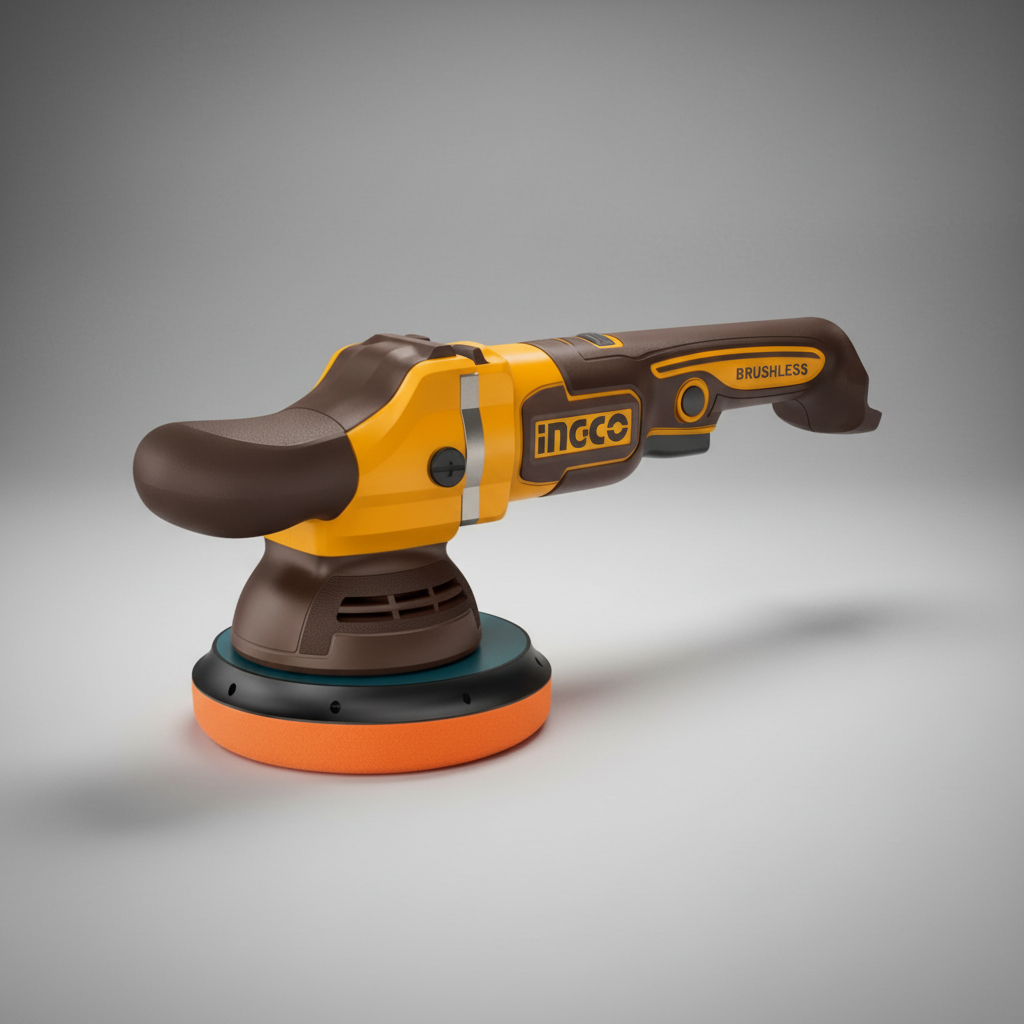 Ingco 20V Brushless Cordless Polisher 150mm (6") with 4.0Ah Battery & Charger - APLI20158