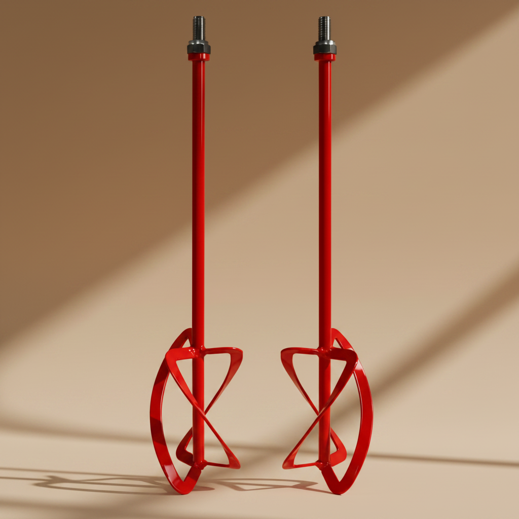 Rubi M-120 120mm Duplex Mortar Mixing Paddle Set - RUBI-25946