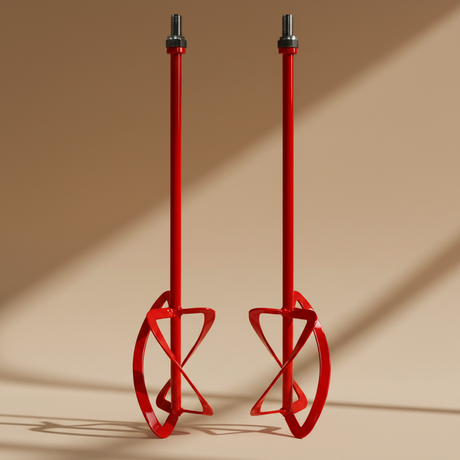 Rubi M-120 120mm Duplex Mortar Mixing Paddle Set - RUBI-25946