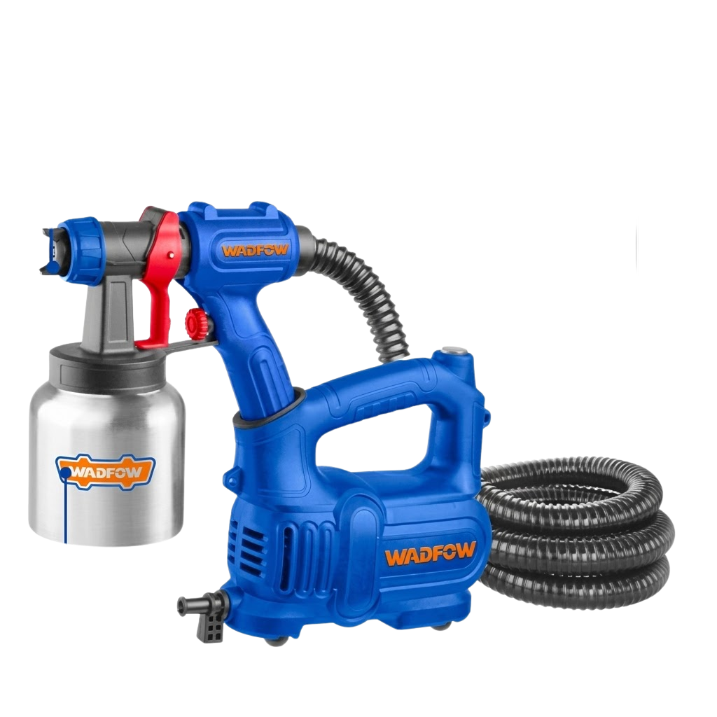 Wadfow 550W Electric Paint Spray Gun with Copper Nozzle & Stainless Steel Container - WEG2A261