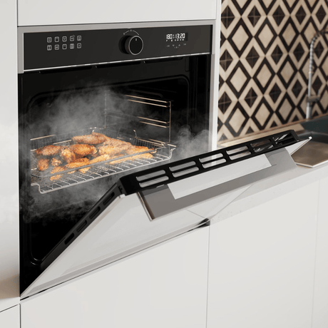 Cecotec Bolero Hexa 60cm Digital Built-In Multifunction Oven 3400W with 81L Capacity & 11 Cooking Functions | Edge & Matt