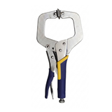 Tera 11" Locking C-Clamp with Swivel Pads - H0118211