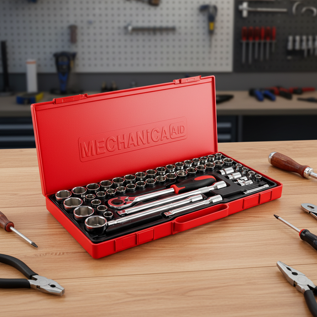 Mechanica 42-Piece 1/2" Drive Socket Set - ME42-MI