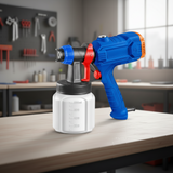 Wadfow 500W Electric Paint Spray Gun with Copper Nozzle & 800ml Container - WEG1A18