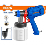 Wadfow 500W Electric Paint Spray Gun with Copper Nozzle & 800ml Container - WEG1A18