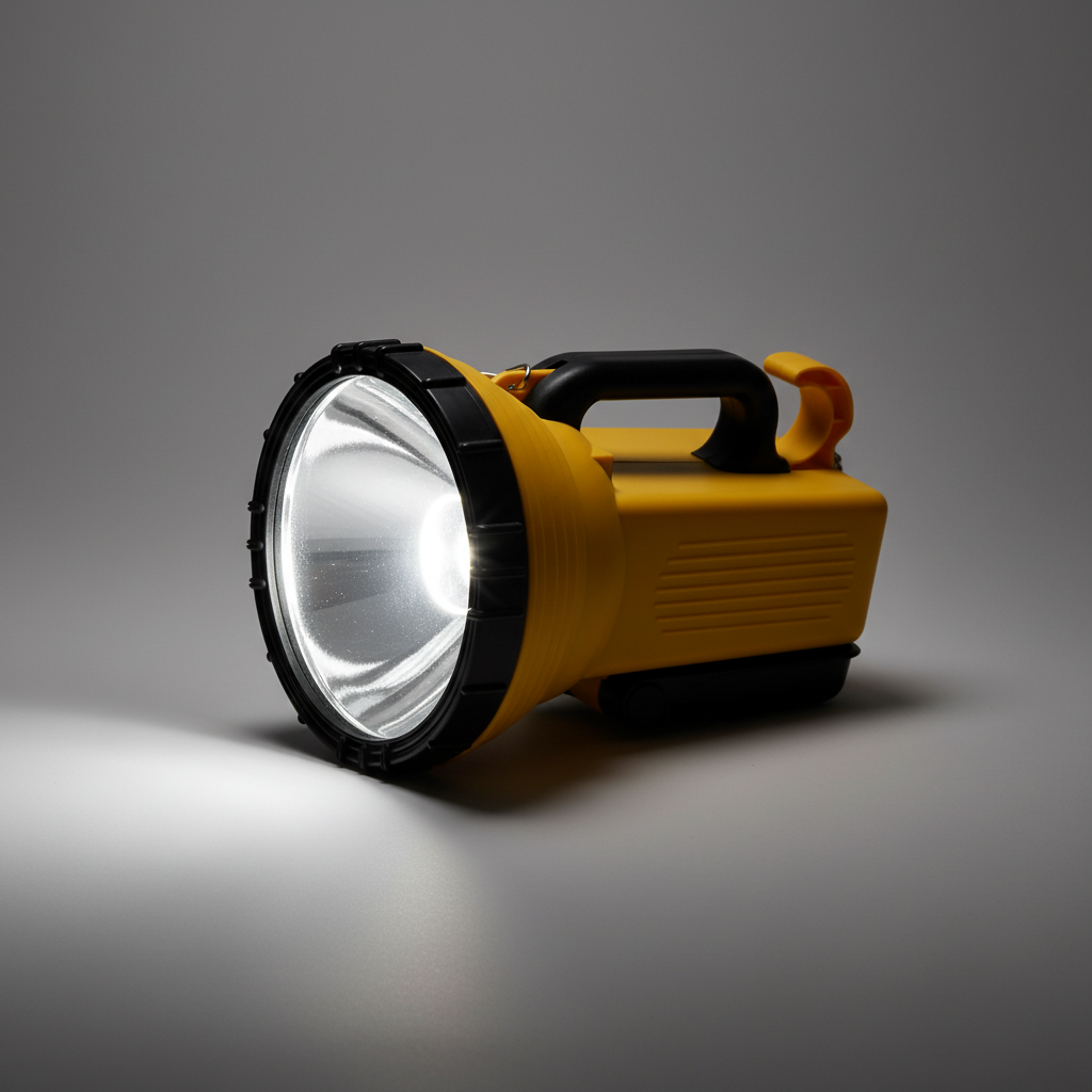 Tera 5 Million Candlepower Rechargeable Halogen Handheld Spotlight - JD1-1002.500CP