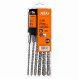 AEG 10-Piece SDS-Plus Drill Bit Set - 6X160-10P