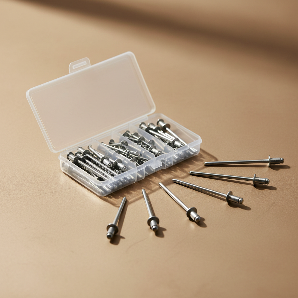 Wadfow 320-Piece Blind Rivet Assortment Set - WREZ511