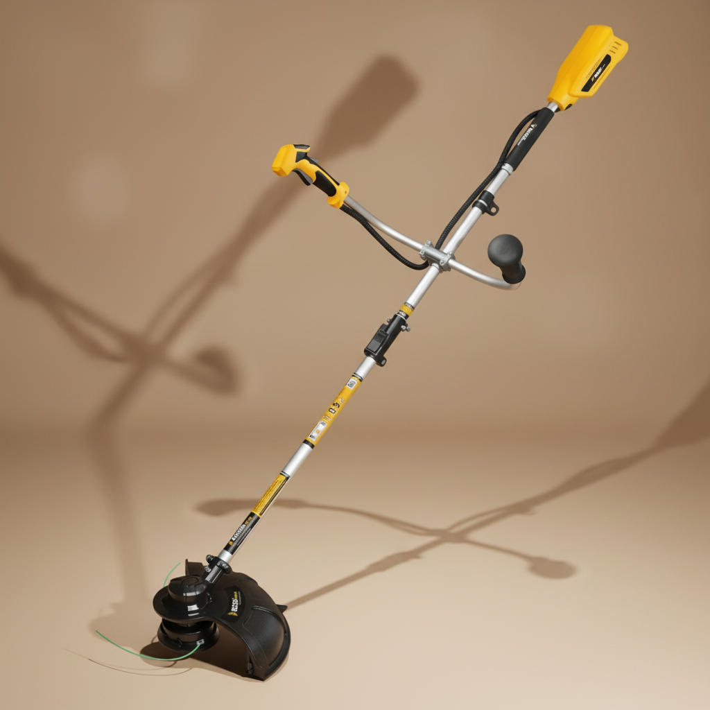 SGS 20V Brushless Cordless Grass Trimmer and Brush Cutter Set with 4.0Ah Battery & Charger - SGS5335