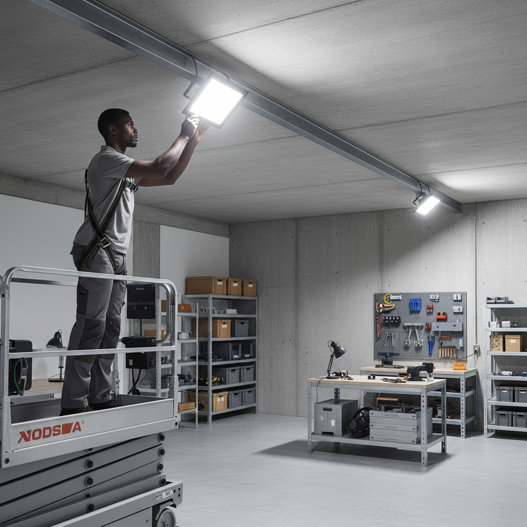Wadfow 30W IP65 LED Floodlight with 3000-Lumen Daylight Output - WWX15301