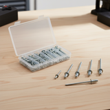 Wadfow 320-Piece Blind Rivet Assortment Set - WREZ511