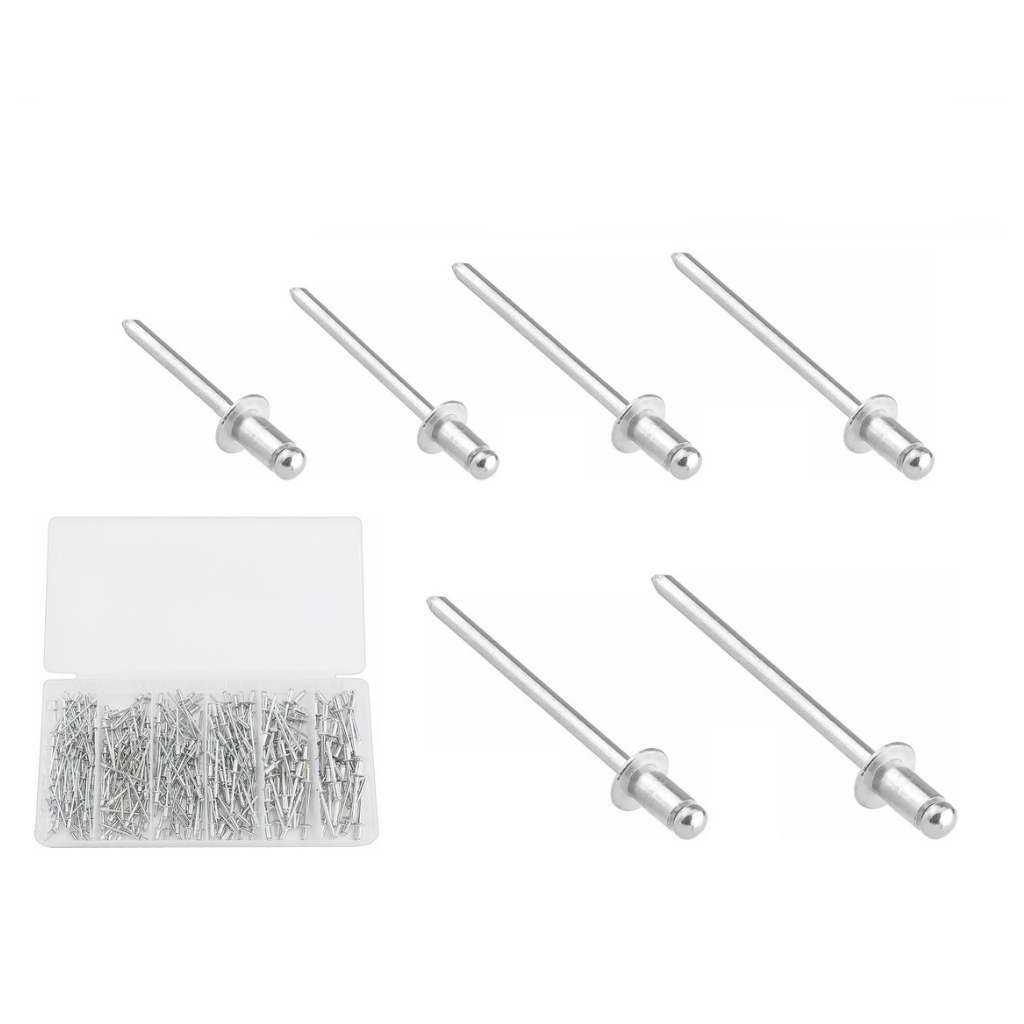 Wadfow 320-Piece Blind Rivet Assortment Set - WREZ511
