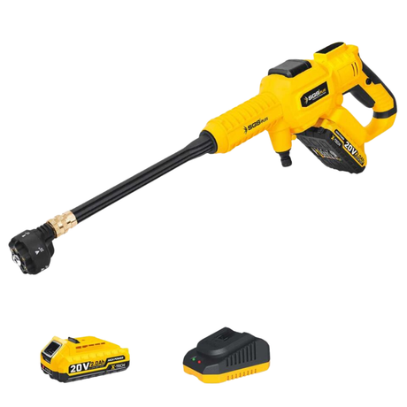 SGS 20V Cordless Pressure Washer Set, 30 Bar Pressure with 2.0Ah Battery & Charger - SGS5410