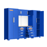 Wadfow 6-Piece Heavy-Duty Modular Garage Cabinet System - WCS3A06