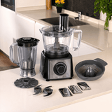 Cecotec Paprika 3.5L Stainless Steel Food Processor 2000W with 2-Speed and Pulse Function - 4361