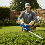 Wadfow 20V Cordless Hedge Trimmer with 2.0Ah Battery & Charger - WLYP5181