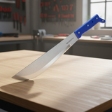 Wadfow 16" Carbon Steel Machete with Ergonomic Non-Slip Handle - WNU0116
