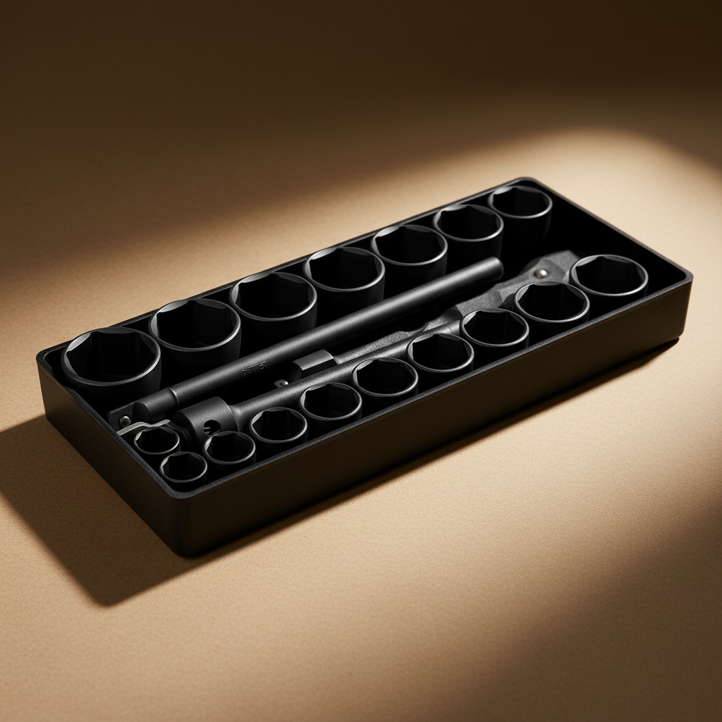 Mechanica 22-Piece 1" Drive Socket Set - ME22-1BM