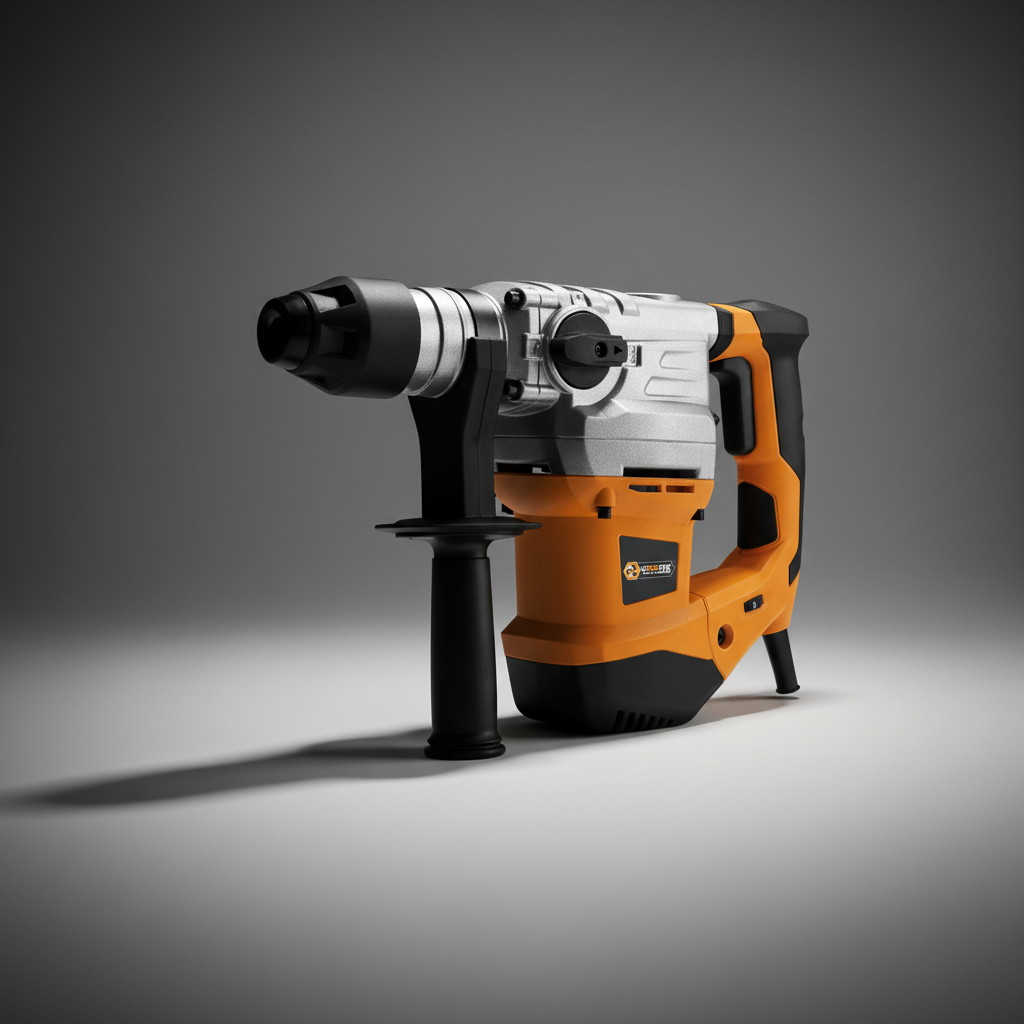Coofix Heavy-Duty Electric Rotary Hammer 1500W with 32mm Drill Capacity - 27313