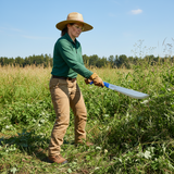 Wadfow 16" Carbon Steel Machete with Ergonomic Non-Slip Handle - WNU0116
