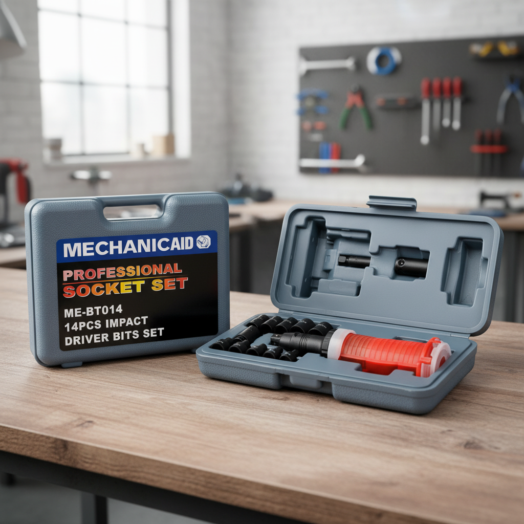 Mechanica 14-Piece Manual Impact Driver & CR-V Bit Set - ME-BT014-BT