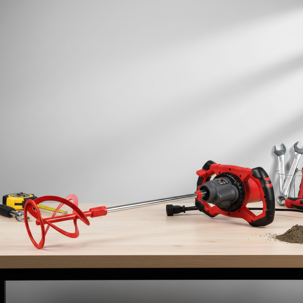 Rubi Rubimix-9 N Electric Paint & Mortar Mixer 1200W - RUBI-24958