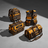 Ingco 4-Piece Professional Tool Bag Set with Tool Vest & Backpack - COS230914