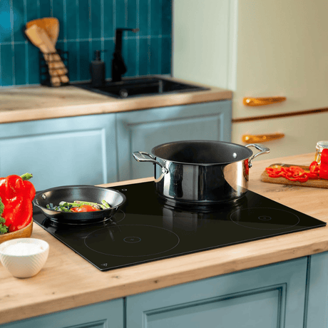 Cecotec Bolero Squad 60cm Four-Zone Ceramic Electric Hob 6000W with 9 Power Levels - 1968