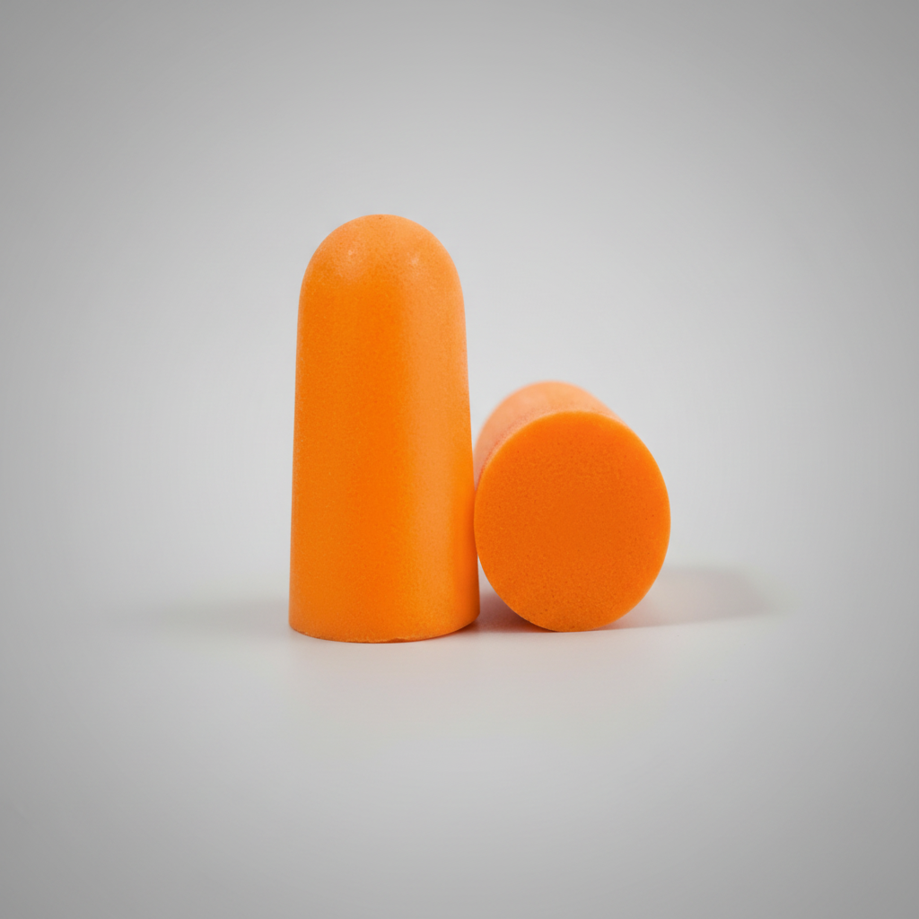 Wadfow Disposable PU Foam Earplugs with 32dB Noise Reduction Rating - WEA3832