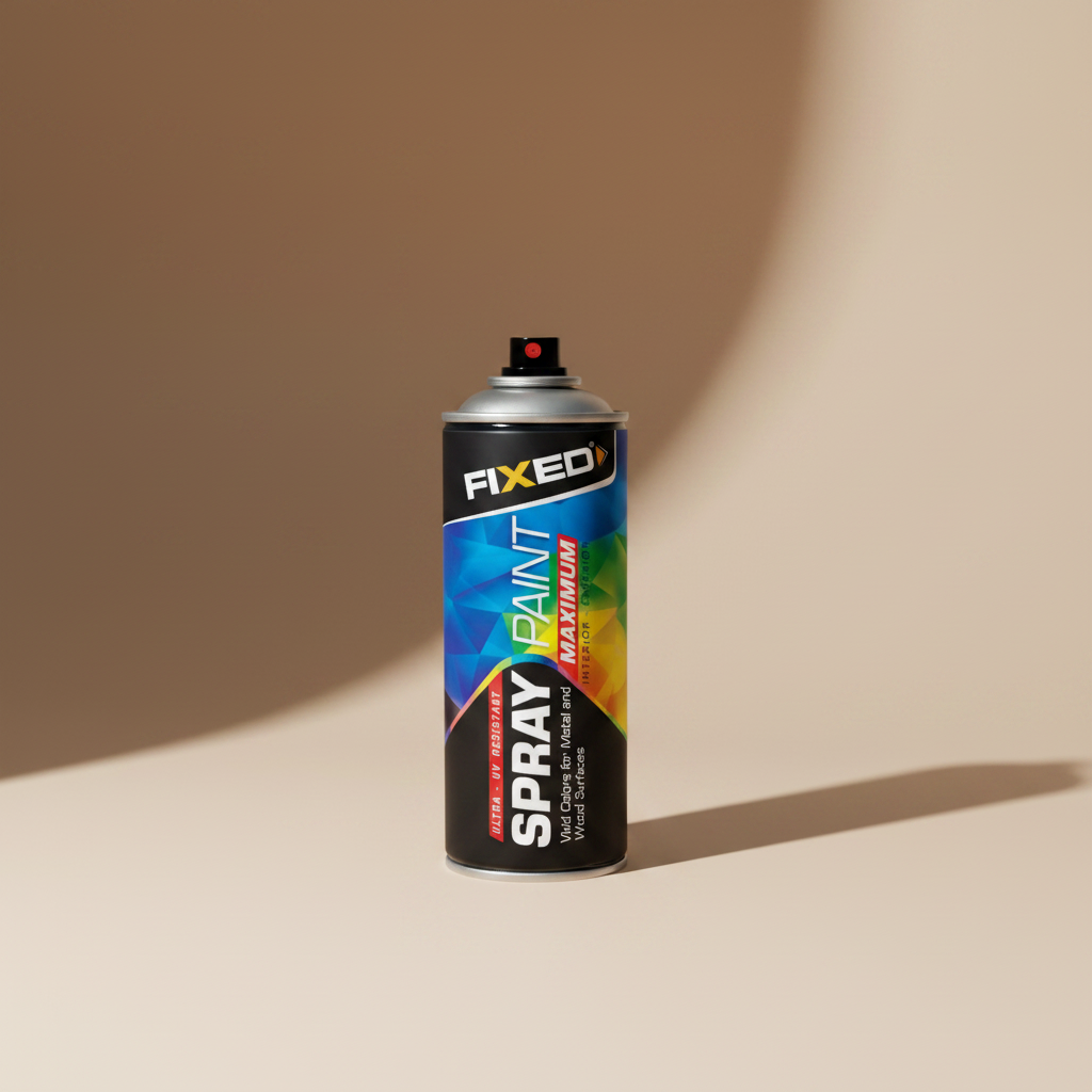 SGS 400ml Fixed White Quick-Drying Aerosol Spray Paint - F221