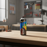 SGS 400ml Fixed White Quick-Drying Aerosol Spray Paint - F221